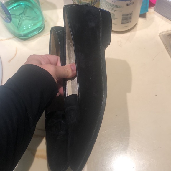 Chanel suede CC genuine classic flats - Picture 2 of 13